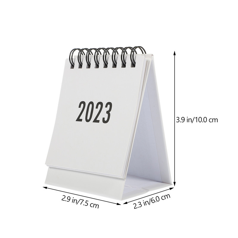 Kalendar Stolni Mali Mini Stolni Planer 2023 Standing Planner Mjesečni Zidni Uredski Džepni Dnevni Dekor Kalendari Raspored Stolni