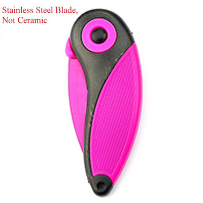 Gulilica Mini Bird Cut Slice Piknik Ručak Voće Pribor za jelo Džep Pare Peel bag Kutija Kuhinjska oštrica povrća Keramički preklopni nož Rezač