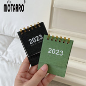 1 kom 2023 Retro čvrsti kalendar Kreativni jednostavni planer Dekoracija Stolni kalendar Jednostavan stolni dnevnik Školski uredski pribor