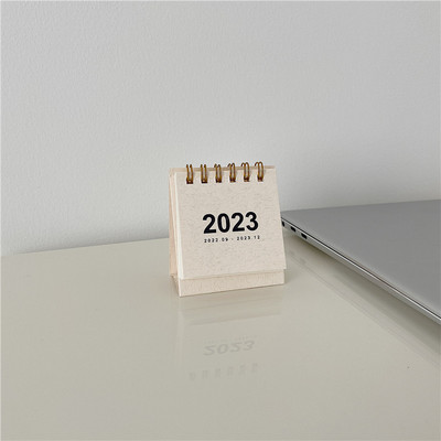 1 kom 2023 Retro čvrsti kalendar Kreativni jednostavni planer Dekoracija Stolni kalendar Jednostavan stolni dnevnik Školski uredski pribor