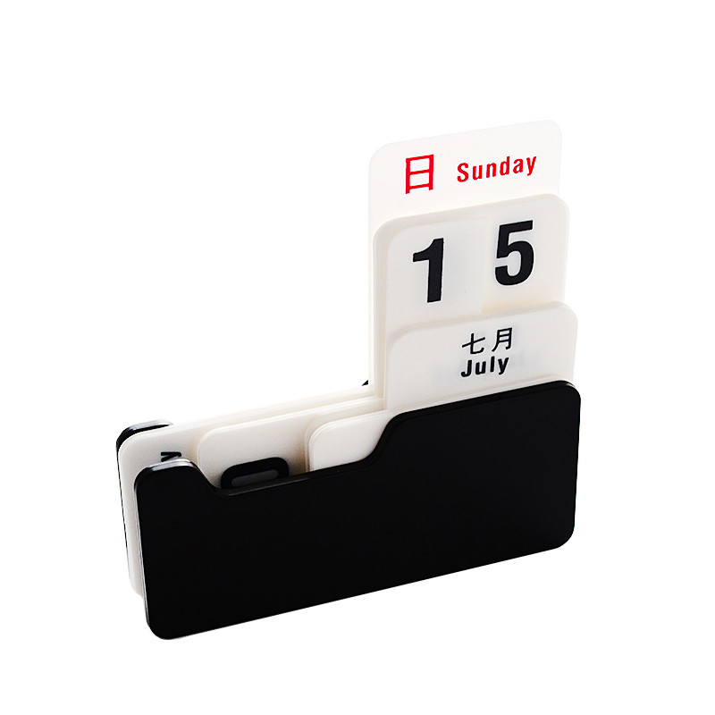 PHANTACi Vintage Style PP Vječni kalendar DIY Kalendar Umjetnički obrt Kućni ured Dekoracija školskog stola Pokloni