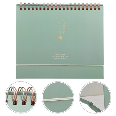 Stolni kalendar Stojeći uredski rokovnik Mini mjesečni raspored Stolni sklopivi stalak Listovi Vrijeme Papir 2023 Štafelaj Motivacijski blok