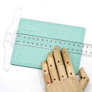 Χαλάκι κοπής 11x15cm Πολιτιστικό και εκπαιδευτικό εργαλείο διπλής όψεως Επιφάνεια κοπής Χαρακτική για DIY χειροποίητο εργαλείο τέχνης χειροτεχνίας