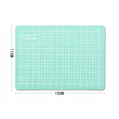 11x15CM podloga za rezanje Kulturni i obrazovni alat Dvostrana podloga za rezanje Daska za umjetničko graviranje za DIY ručno izrađeni alat za umjetničko obrt