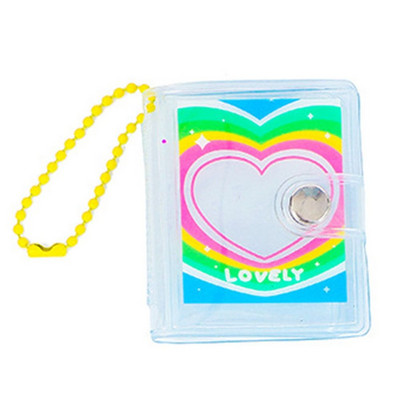 1PC Fotoalbumu karšu turētājs Fotoattēlu turētājs Vizītkaršu soma Fotokartīšu turētājs