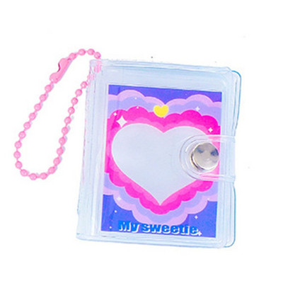 1PC Fotoalbumu karšu turētājs Fotoattēlu turētājs Vizītkaršu soma Fotokartīšu turētājs