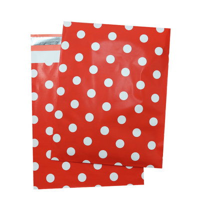 10 vnt. 10x13`` 25x33 cm spausdintų polietileninių siuntų pakavimo vokai su savaime užklijuojančiais kurjerių laikymo maišeliais, rūbų siuntėjais, pakavimo maišeliais