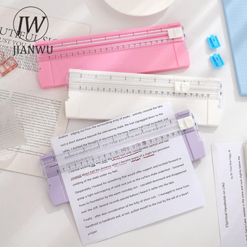 JIANWU Cute Multifunction Journal Paper Cutter DIY Student Handmade A5 Dudirectional Cutter Knife Art Εργαλείο γραφικής ύλης