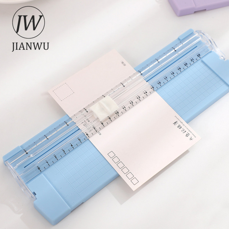 JIANWU slatki višenamjenski žurnal Rezač papira DIY Studentski ručni rad A5 dvosmjerni rezač Nož Umjetnički alat Pribor za pisanje