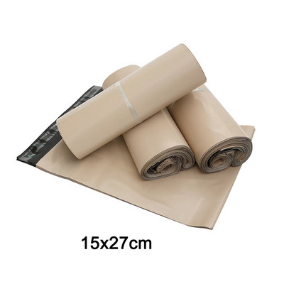 10 db/tétel Világos rózsaszín, polietilén levelező műanyag szállítótasakok vízálló postai borítékok önzáró postazsákok vastag futártáskák