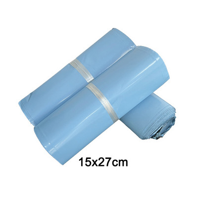 10 db/tétel Világos rózsaszín, polietilén levelező műanyag szállítótasakok vízálló postai borítékok önzáró postazsákok vastag futártáskák