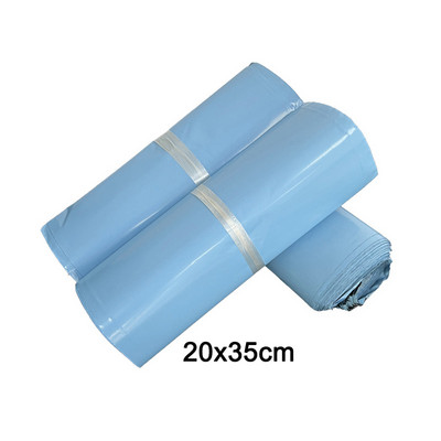 10 db/tétel Világos rózsaszín, polietilén levelező műanyag szállítótasakok vízálló postai borítékok önzáró postazsákok vastag futártáskák