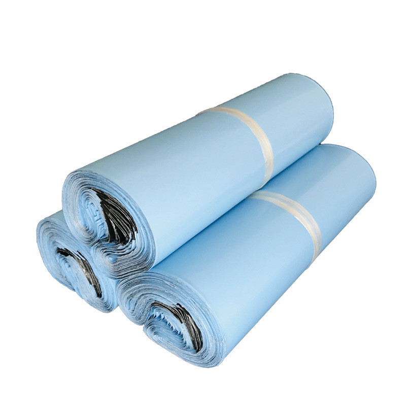 10 db/tétel Világos rózsaszín, polietilén levelező műanyag szállítótasakok vízálló postai borítékok önzáró postazsákok vastag futártáskák