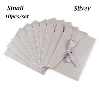 Prekrasna klasična retro višebojna kravata Biserne papirnate omotnice od krafta za vjenčanje Pozivnica poklon omotnica Vrećica za čestitke