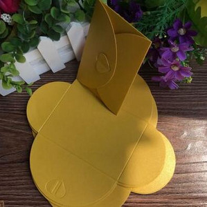 (10 komada/lot) Mini 10,5x7,2 cm Ljubavna kopča Biserne omotnice Pozivnice za vjenčanje Novogodišnje čestitke Božićne čestitke