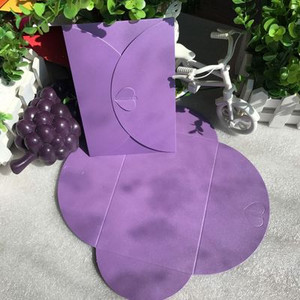 (10 komada/lot) Mini 10,5x7,2 cm Ljubavna kopča Biserne omotnice Pozivnice za vjenčanje Novogodišnje čestitke Božićne čestitke