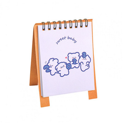 Excelent Calendar de birou Ușor Adorabil Practic Mini 2023 Desene animat Calendar de birou Ornament 2023 Calendar Data de înregistrare