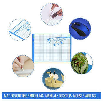 Ανταλλακτικό στρώμα κοπής Standard Grip Adhesive Mat with Measuring Grid For Silhouette Cameo Cutting Plotter Machine, A3