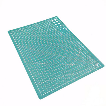 1 τεμ. Πίνακας κοπής Α4 με Γραμμές πλέγματος Μαξιλαράκι επιτραπέζιου υποστρώματος μονής όψης για ράψιμο υφάσματος Εκπαιδευτικά εργαλεία Scrapbooking