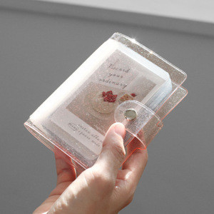 1kom 72 utora Držači za foto kartice Veliki kapacitet Kolekcija ulaznica Zalihe za bangtan dječake zalutale klince ATEEZ Kpop Kartica za foto album