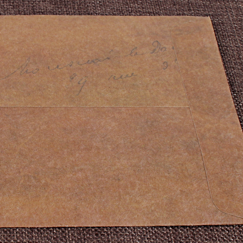 30 kom./lot Vintage kraft omotnice Kuverta za pozivnice za vjenčanje Omot za razglednice Papirnati pribor Zakka omotnice za pozivnice za dar