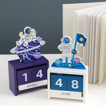 Ημερολόγιο Στολίδι Δημιουργικό εντυπωσιακό ρεκόρ Ημερομηνία Ξύλο Αντίστροφη μέτρηση Ημερολόγιο Στολίδι Επιτραπέζιο Ημερολόγιο για δώρα