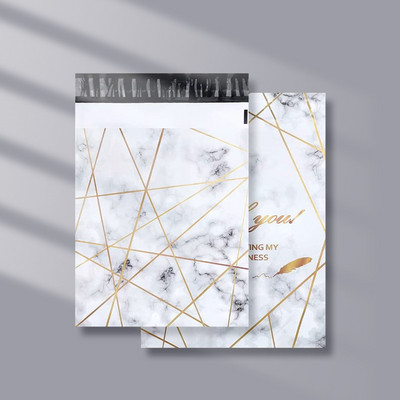 10PCS 10x13'' 25x33cm Printed Poli Mailer Omotnice za pakiranje sa samopečatom Kurirske vreće za pohranu Vreće za pakiranje odjeće