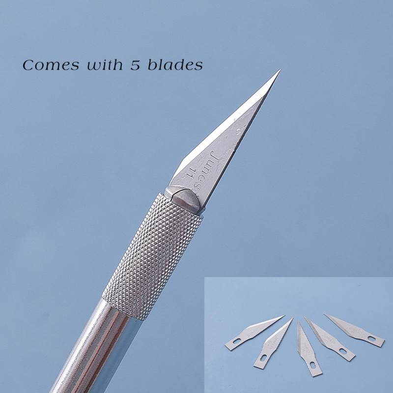 Mr.paper Gumeni pečat s metalnom drškom Poseban set noževa za graviranje Ručni račun Potrepštine za rezanje Pribor za pisanje Uslužni nož