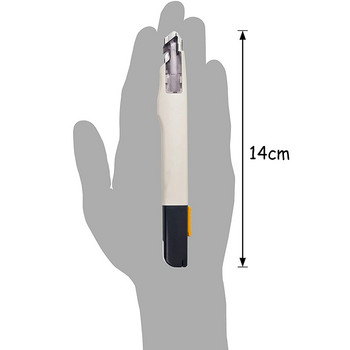 Αντικραδασμική σύσφιξη 30° κοφτερή γωνία Μικρό βοηθητικό μαχαίρι που κλειδώνει αυτόματα κοπή χαρτιού Κοπτικό μαχαίρι Αναλώσιμα κοπής γραφείου