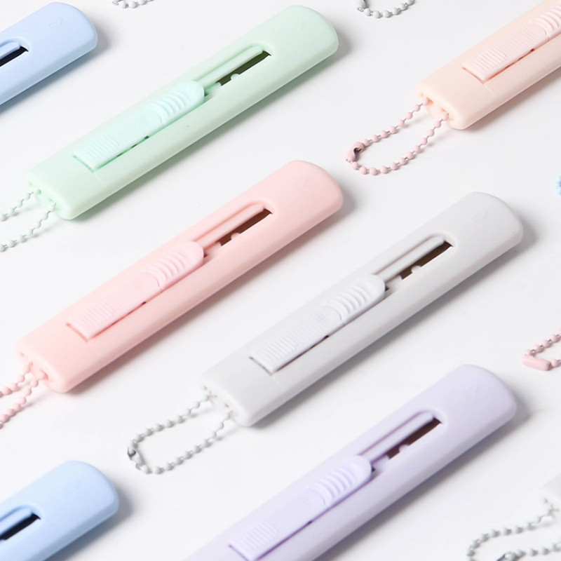 1vnt Morandi Color Utility Peilis Keraminis Peilis Nešiojamas Mini Seifas Pjovėjas vyniojimo įrankiai Biuro mokyklos namų apyvokos reikmenys F7315