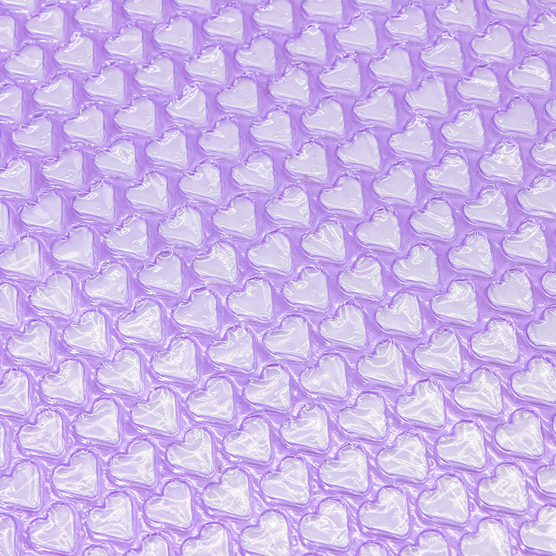 Love Širdies formos burbulinis amortizatorius įvynioklis paminkštinimas burbulinė plėvelė smūgiams atspari putplasčio ritininis maišelis popierinis pakavimas trapus iš anksto