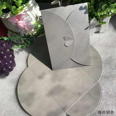 Μεγάλο μέγεθος Ρομαντικό Αγάπη Πόρπη Ρετρό Χρώμα Πέρλα Χοντρό χαρτόνι Φάκελοι Προσκλητήριο γάμου Φάκελος Δώρο Φάκελος DIY Χειροτεχνίες