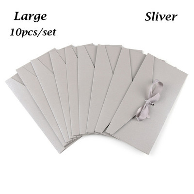 10 buc/lot set de plicuri pentru cadou, plicuri pentru invitații, carduri de papetărie, plic de casamento, plic kraft, plic roșu