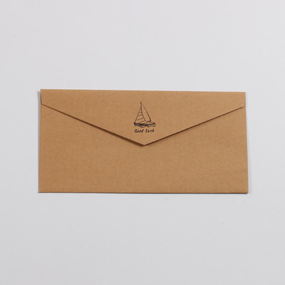 5 kom/lot Vintage zlatne kuverte za pozivnice Poklon kartice od kraft papira Kuverta za prozore Svadbena pisma Set za pisma