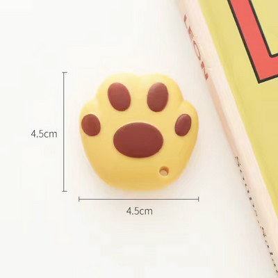 Cuțit utilitar Kawaii Mini cuțit de buzunar Laba de pisică Cutie expresă Deschizător de plicuri Cuțit de hârtie Lamă reîncărcabilă Papetarie coreeană