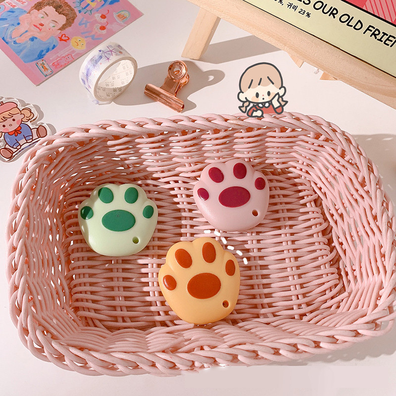 Kawaii Utility Knife Mini Pocket Knife Cat Paw Express Box Ανοιχτήρι φακέλου Paper cutter Ξαναγεμιζόμενη λεπίδα Κορεάτικη γραφική ύλη