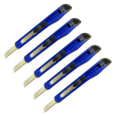 Nuplėšiamas peiliukas, peilis, peilis, popierius, studentas, biuro reikmenys, meno dėžutė.