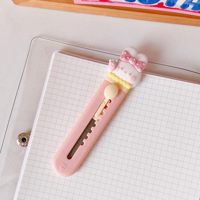 Kawaii kreslené zvieratá nôž mini prenosný otvárač krabíc vreckový rezačka papiera roztomilý otvárač obálok školské kancelárske potreby