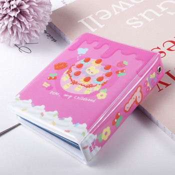 Cute Love Heart Hollow θήκη ταυτότητας 3 ιντσών βιβλιοδεσίες άλμπουμ Kpop κάρτα βιβλιοδέτη Φωτογραφική θήκη Όνομα Βιβλίο κάρτας Άλμπουμ φωτογραφιών