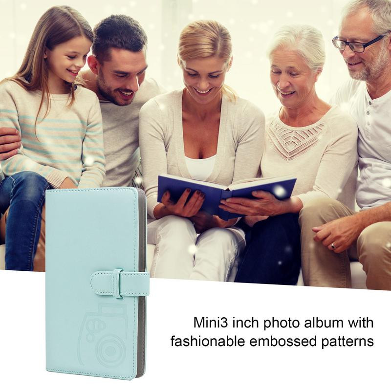 Mini foto album Album sa 96 džepova za 3-inčni film Idol Slike Knjiga za pohranu Instant fotoaparat Film Držač kartice Mini kartice Skupljaj