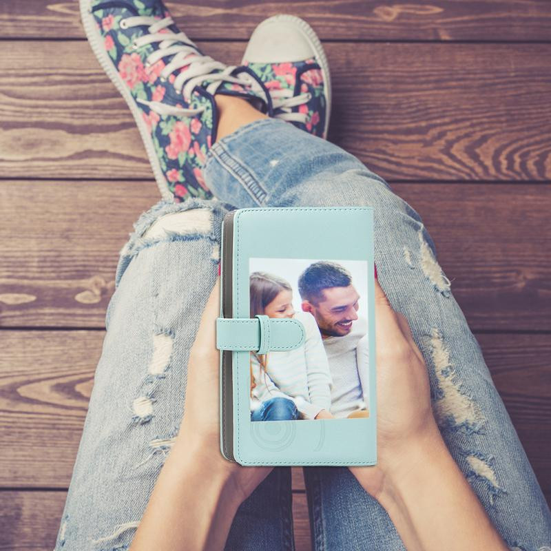 Mini foto album Album sa 96 džepova za 3-inčni film Idol Slike Knjiga za pohranu Instant fotoaparat Film Držač kartice Mini kartice Skupljaj