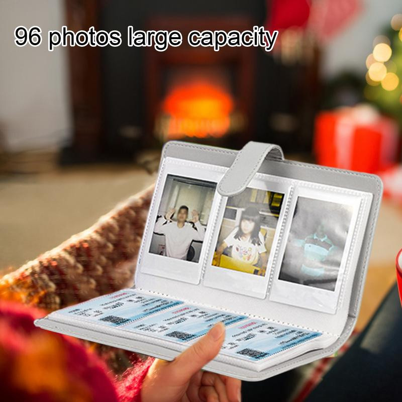 Mini foto album Album sa 96 džepova za 3-inčni film Idol Slike Knjiga za pohranu Instant fotoaparat Film Držač kartice Mini kartice Skupljaj