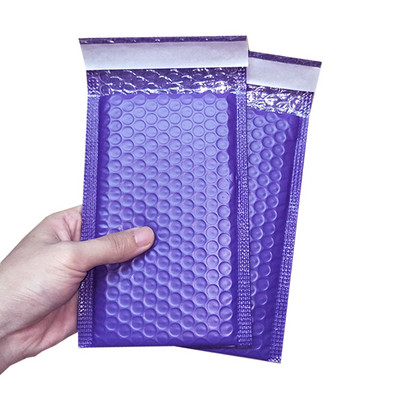 10 bucăți de culoare Poly Bubble Mailer plicuri căptușite geantă de corespondență cu auto-sigilare plic cu bule de nuntă geantă de cadou plicuri de transport