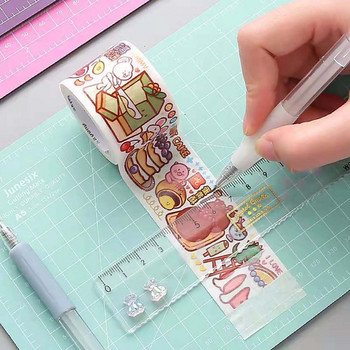 Press Paper Cutter Εργαλείο κοπής Εργαλεία χειροτεχνίας Αυτοκόλλητο τέχνης ακριβείας Washi Tape Cutter Σχολικά προμήθειες