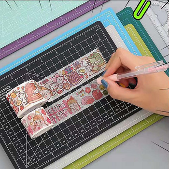 Press Paper Cutter Εργαλείο κοπής Εργαλεία χειροτεχνίας Αυτοκόλλητο τέχνης ακριβείας Washi Tape Cutter Σχολικά προμήθειες