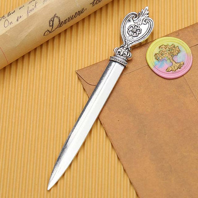 Metalinis retro komunalinis peilis Mini nešiojamasis popieriaus pjaustytuvas Laiškų vokų atidarytuvas Express dėžutės peilis dėžutės pjaustytuvas peilis mokiniams reikmenys