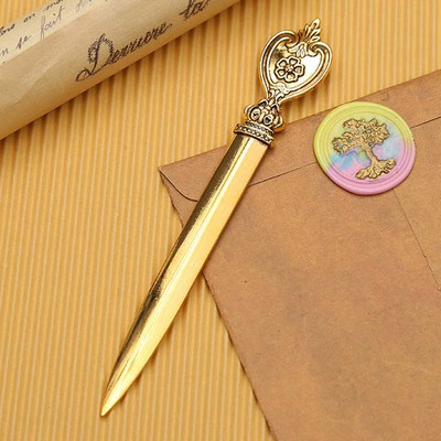 Metalinis retro komunalinis peilis Mini nešiojamasis popieriaus pjaustytuvas Laiškų vokų atidarytuvas Express dėžutės peilis dėžutės pjaustytuvas peilis mokiniams reikmenys