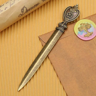 Metalinis retro komunalinis peilis Mini nešiojamasis popieriaus pjaustytuvas Laiškų vokų atidarytuvas Express dėžutės peilis dėžutės pjaustytuvas peilis mokiniams reikmenys