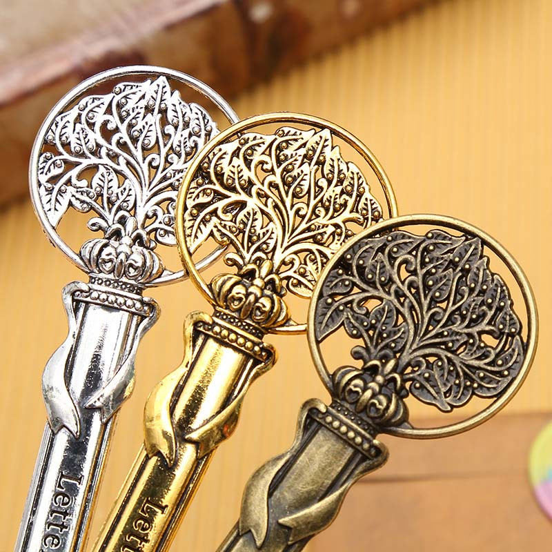 Metalinis retro komunalinis peilis Mini nešiojamasis popieriaus pjaustytuvas Laiškų vokų atidarytuvas Express dėžutės peilis dėžutės pjaustytuvas peilis mokiniams reikmenys