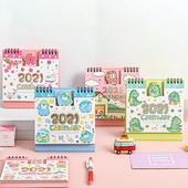 Stolni kalendar za 2021. Slatki stolni papirnati kalendar Bilježnica Dnevni planer Stolni planer Godišnji raspored Organizator Uredski materijal